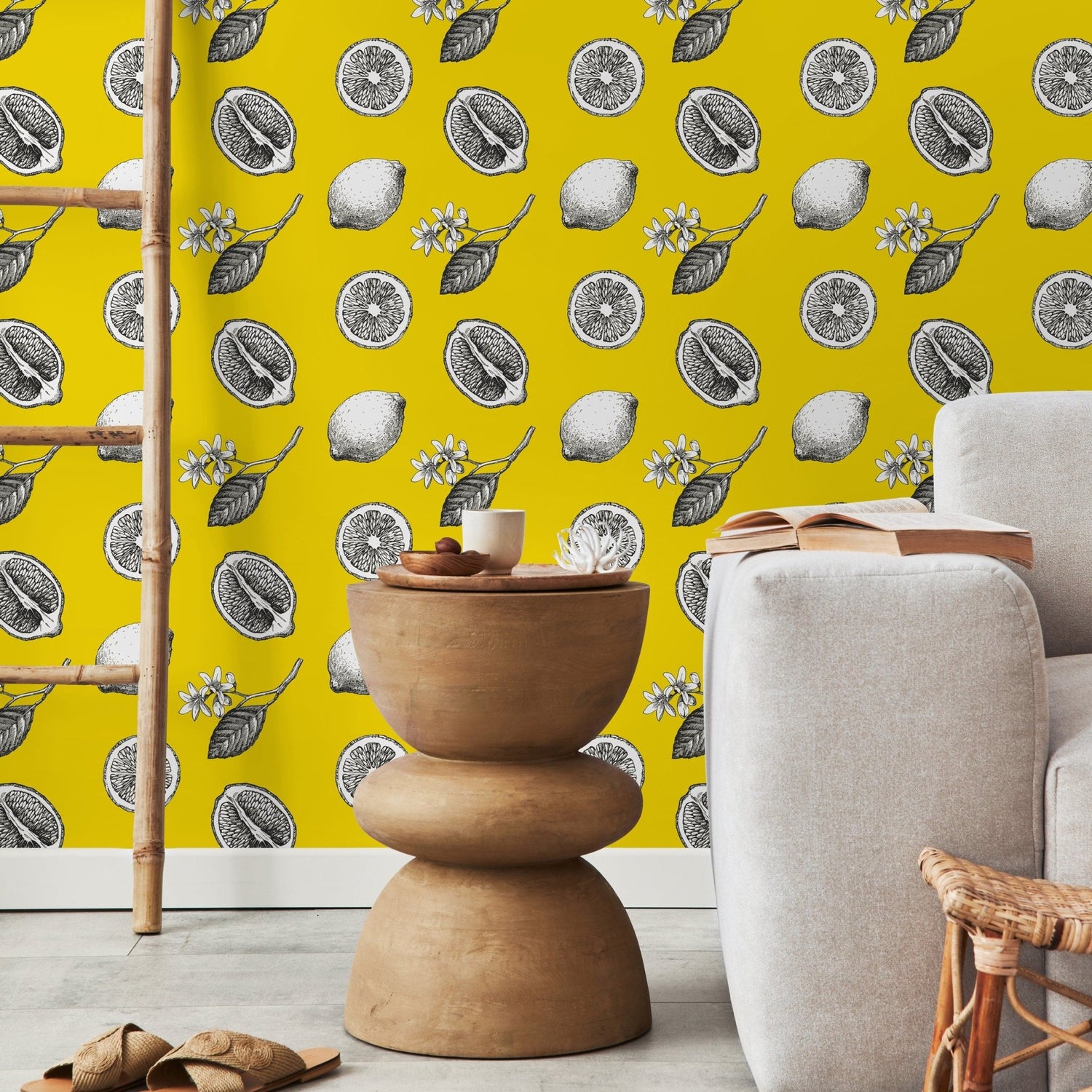 Citrus Delight Wallpaper - A017 - WallTrend