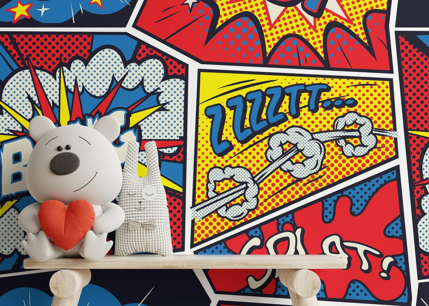Comic Explosion Wallpaper - B278 - WallTrend