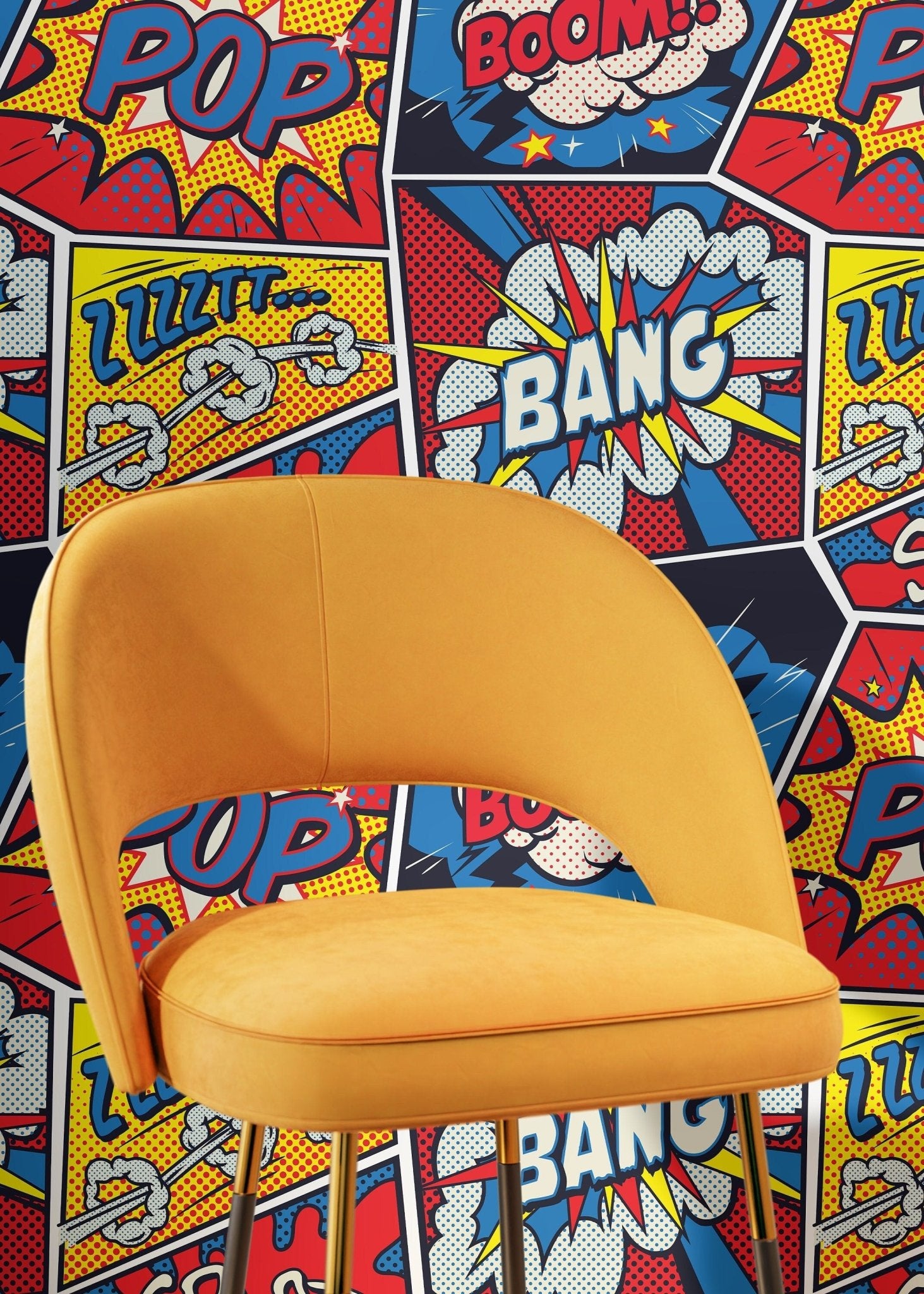 Comic Explosion Wallpaper - B278 - WallTrend