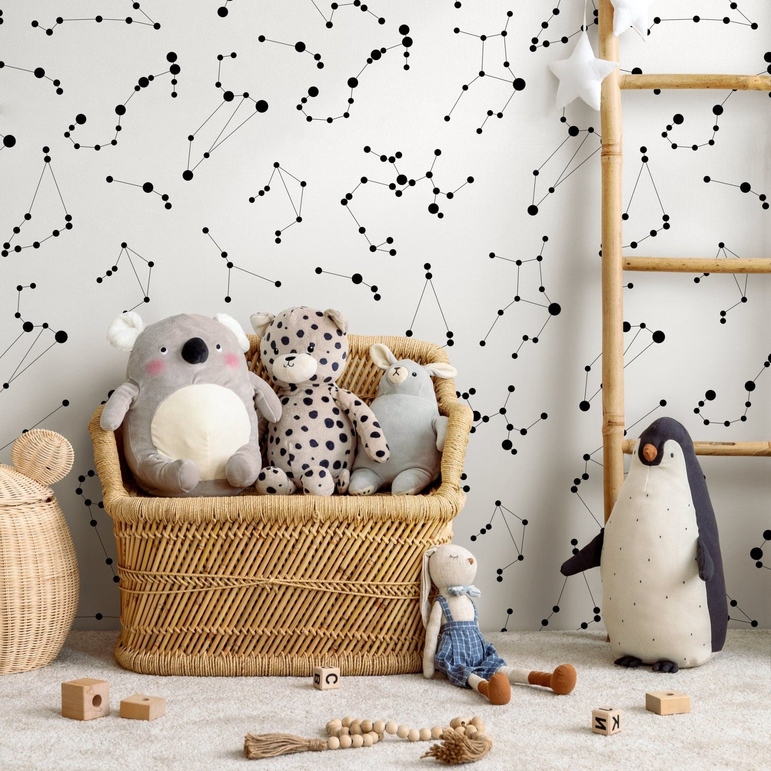 Constellation Map Wallpaper - A116 - WallTrend