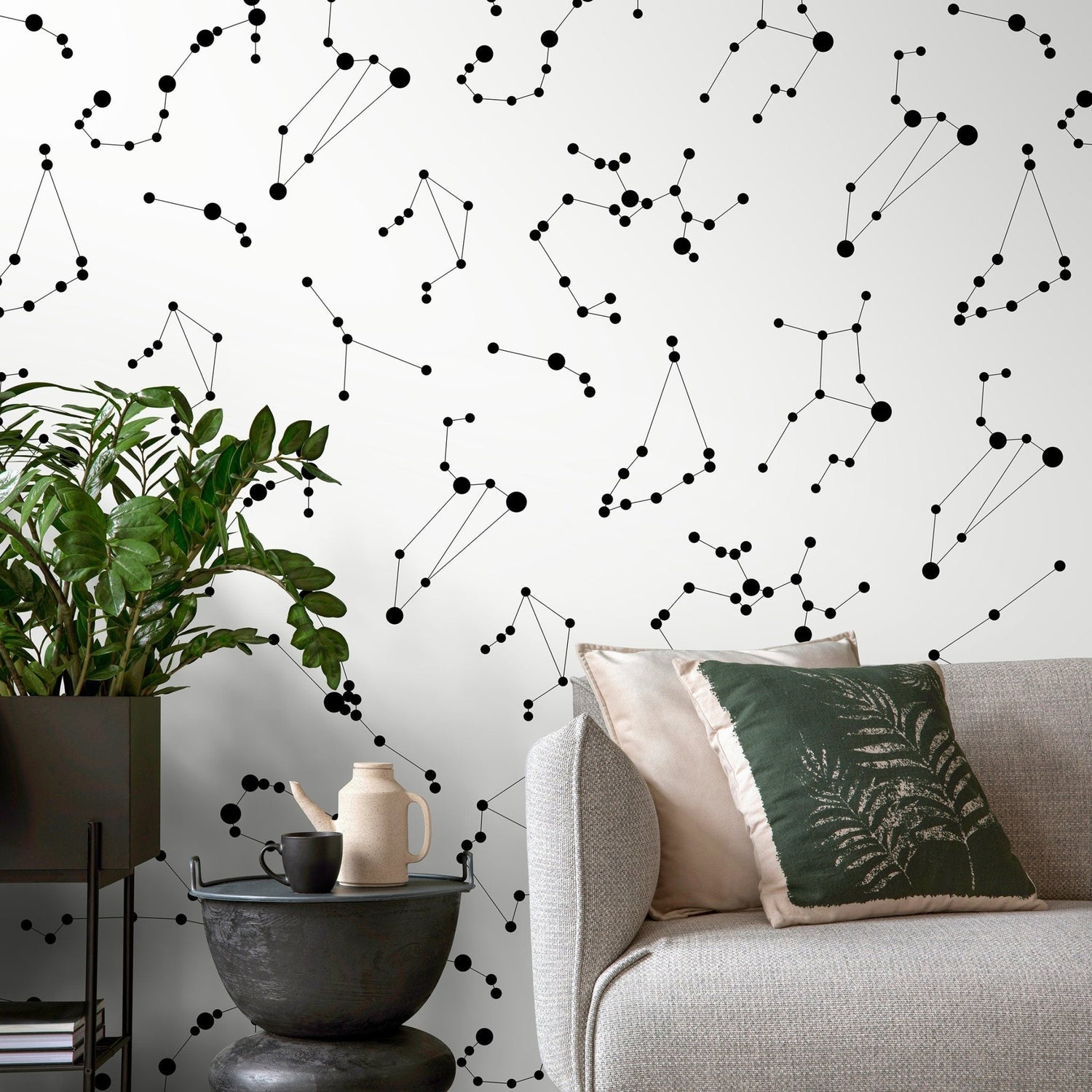 Constellation Map Wallpaper - A116 - WallTrend