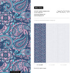 Contemporary Flowers Wallpaper - Removable Wallpaper Peel and Stick Wallpaper Wall Paper - B382 - WallTrend