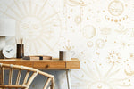 Cosmic Harmony Wallpaper - D341 - WallTrend