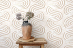 Curvilinear Charm Wallpaper - X093 - WallTrend