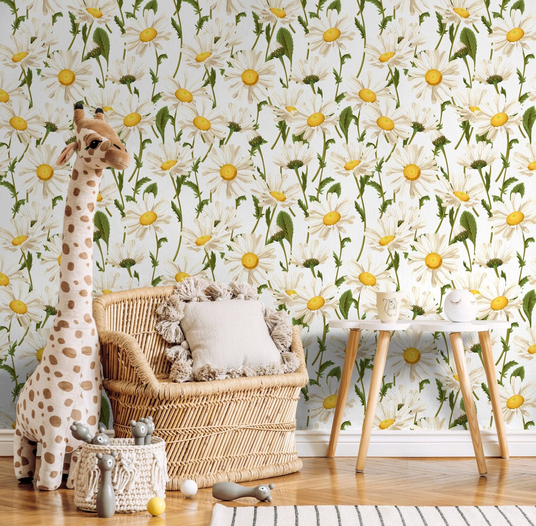 Daisy Delight Wallpaper - A209 - WallTrend