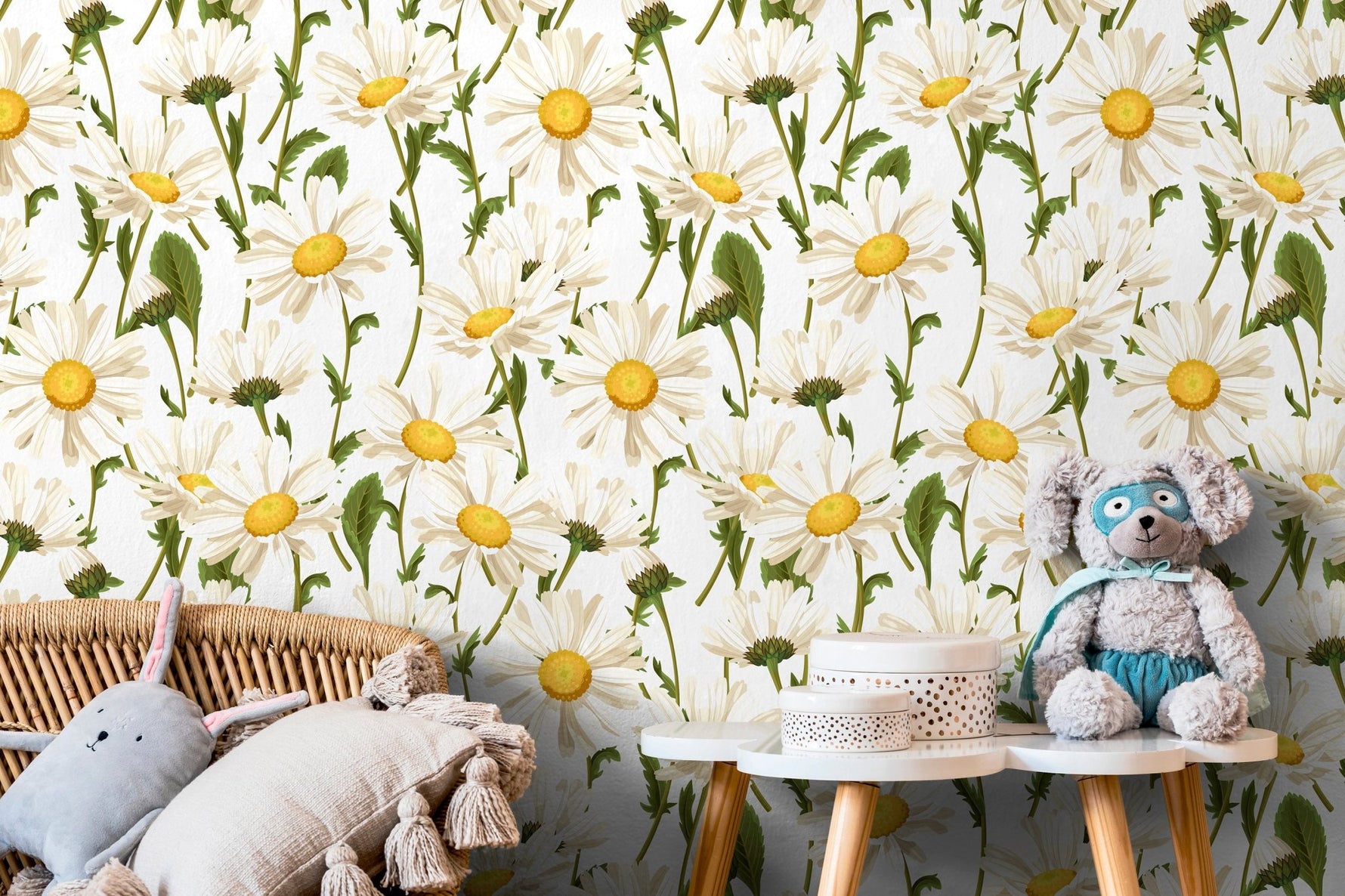 Daisy Delight Wallpaper - A209 - WallTrend