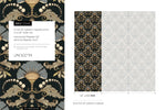 Dark Vintage Flower Wallpaper / Peel and Stick Wallpaper Removable Wallpaper Home Decor Wall Art Wall Decor Room Decor - D240 - WallTrend