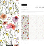 Delicate Floral Elegance Wallpaper - B018 - WallTrend