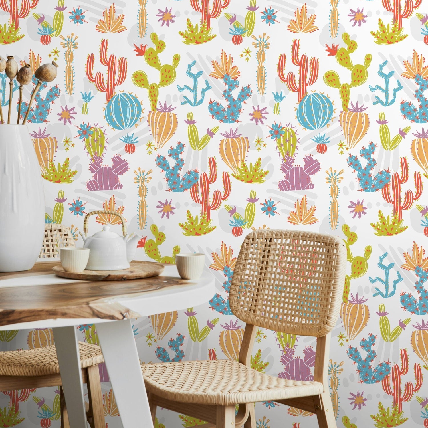 Desert Blooms Wallpaper - A912 - WallTrend