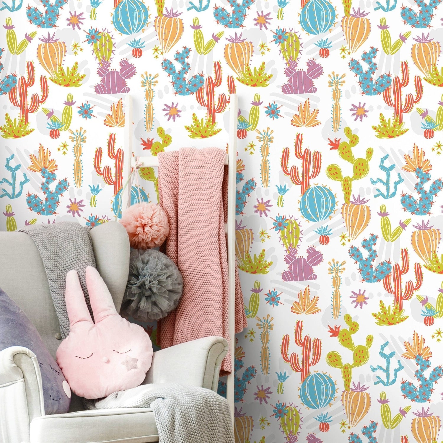 Desert Blooms Wallpaper - A912 - WallTrend