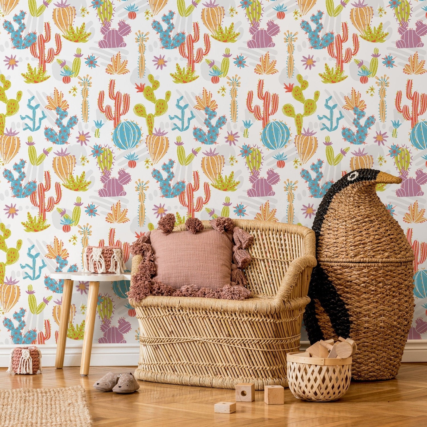 Desert Blooms Wallpaper - A912 - WallTrend