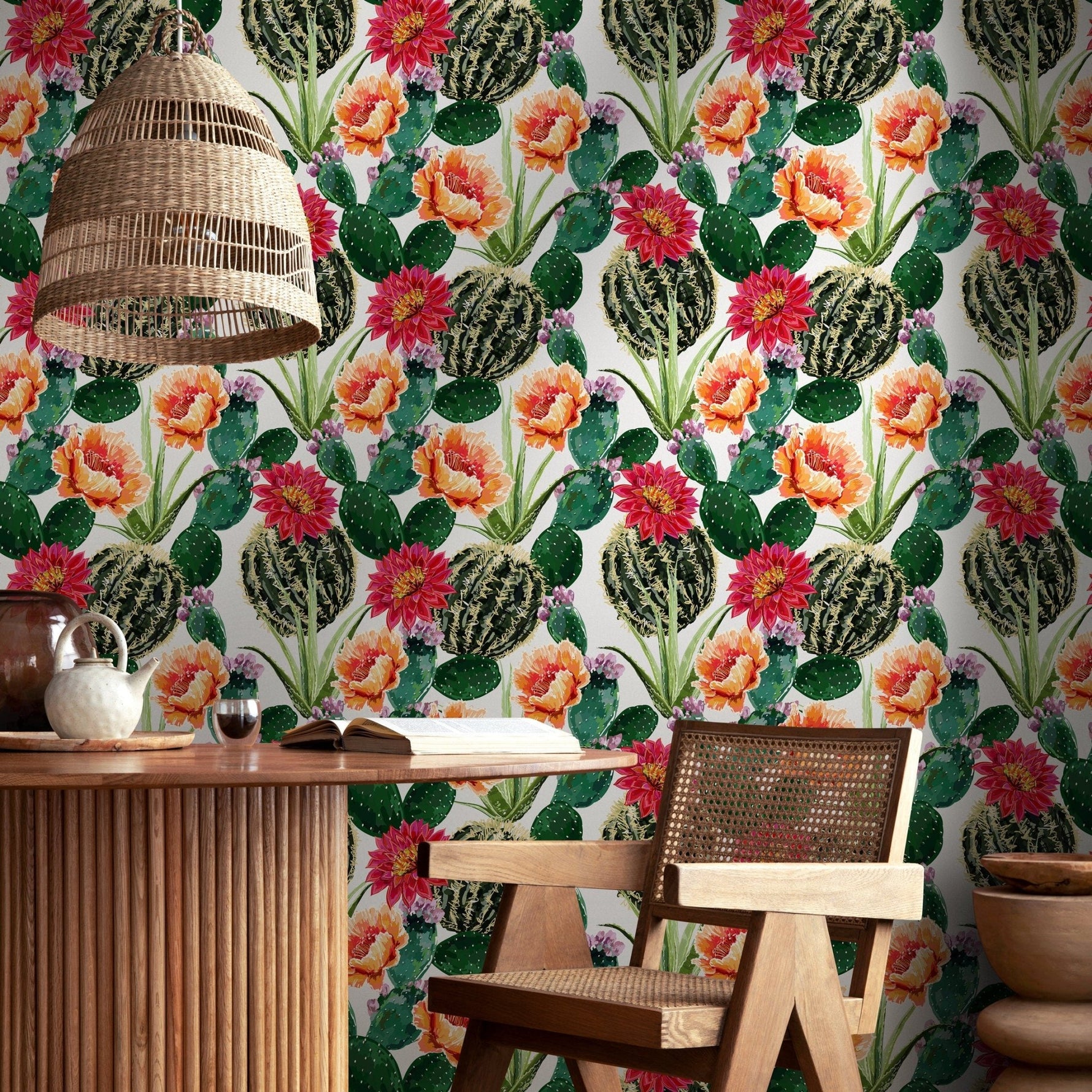 Desert Blossom Wallpaper - A911 - WallTrend