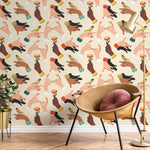 Diverse Hands and Nature Wallpaper - C272 - WallTrend