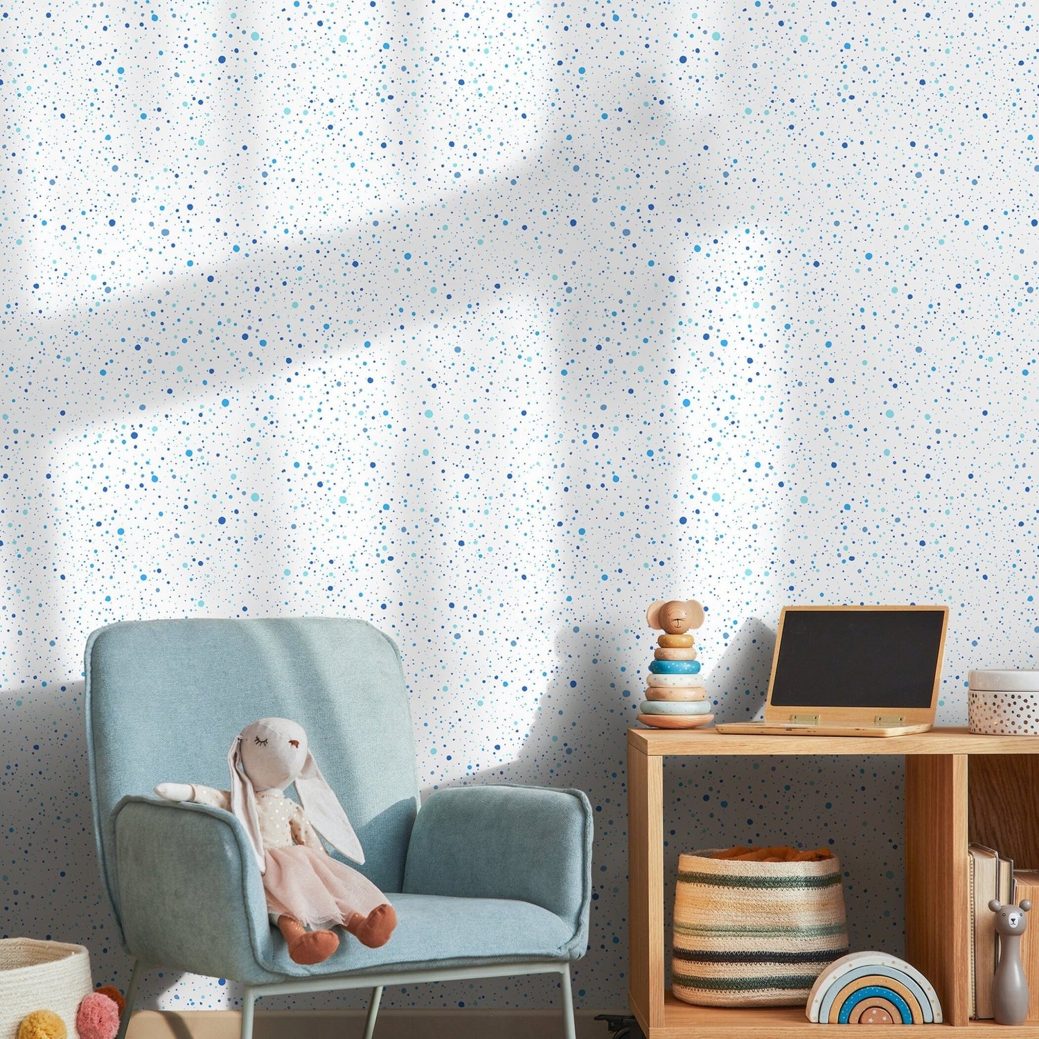 Dotted Sky Wallpaper - A114 - WallTrend