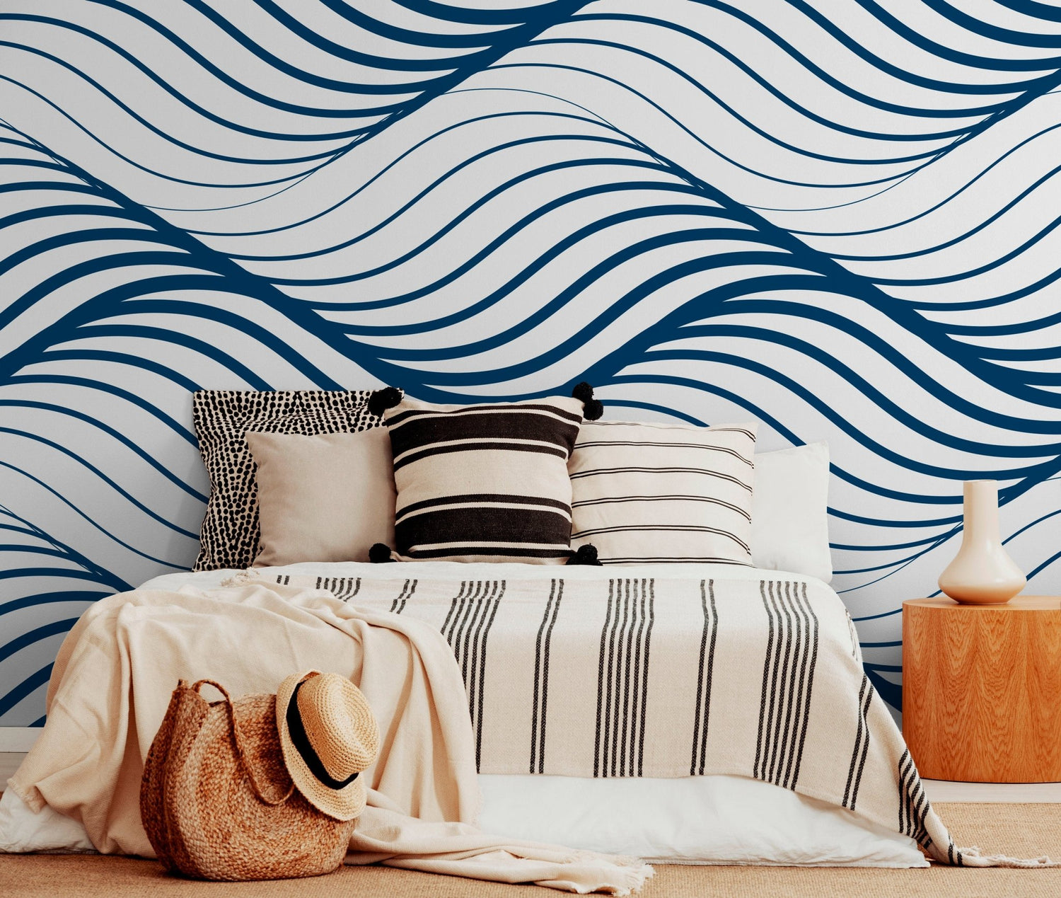 Dynamic Waves Wallpaper - B970 - WallTrend