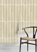 Earthy Striped Harmony Wallpaper - D324 - WallTrend