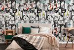 Eclectic Doodles Wallpaper - B699 - WallTrend