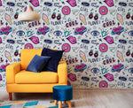 Eclectic Pop Art Wallpaper - B531 - WallTrend