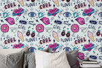 Eclectic Pop Art Wallpaper - B531 - WallTrend