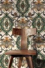 Elegant Baroque Damask Wallpaper - SKU C700 - WallTrend