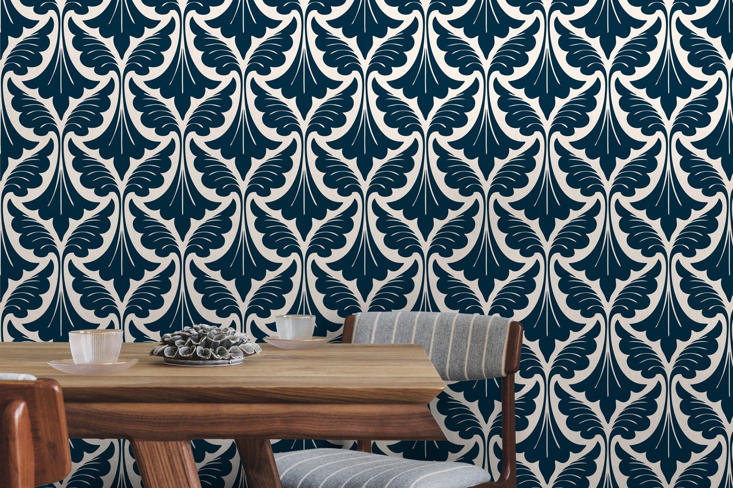 Elegant Baroque Wallpaper - C429 - WallTrend