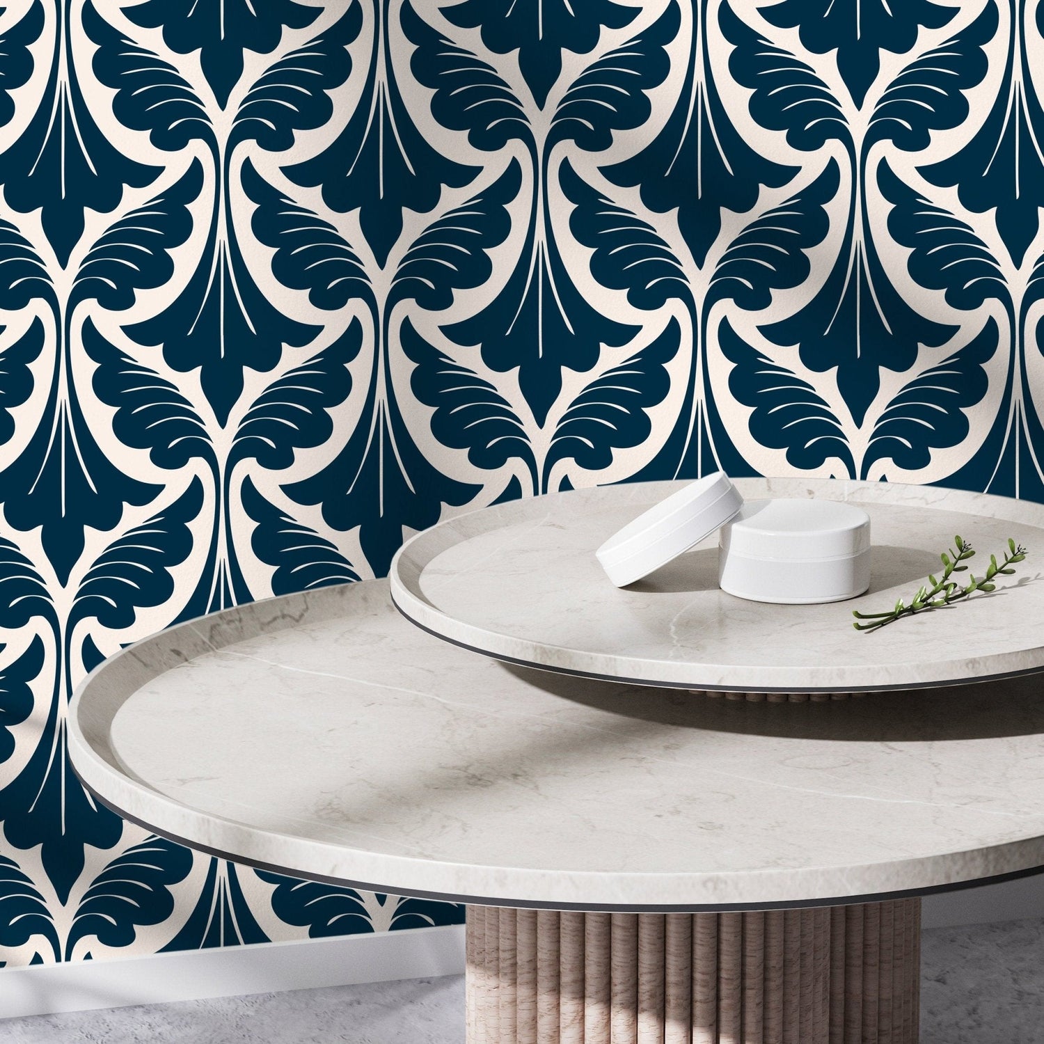 Elegant Baroque Wallpaper - C429 - WallTrend