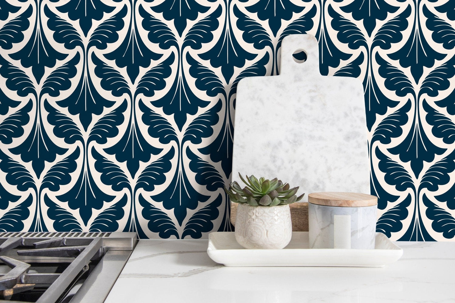 Elegant Baroque Wallpaper - C429 - WallTrend