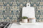 Elegant Baroque Wallpaper - D094 - WallTrend