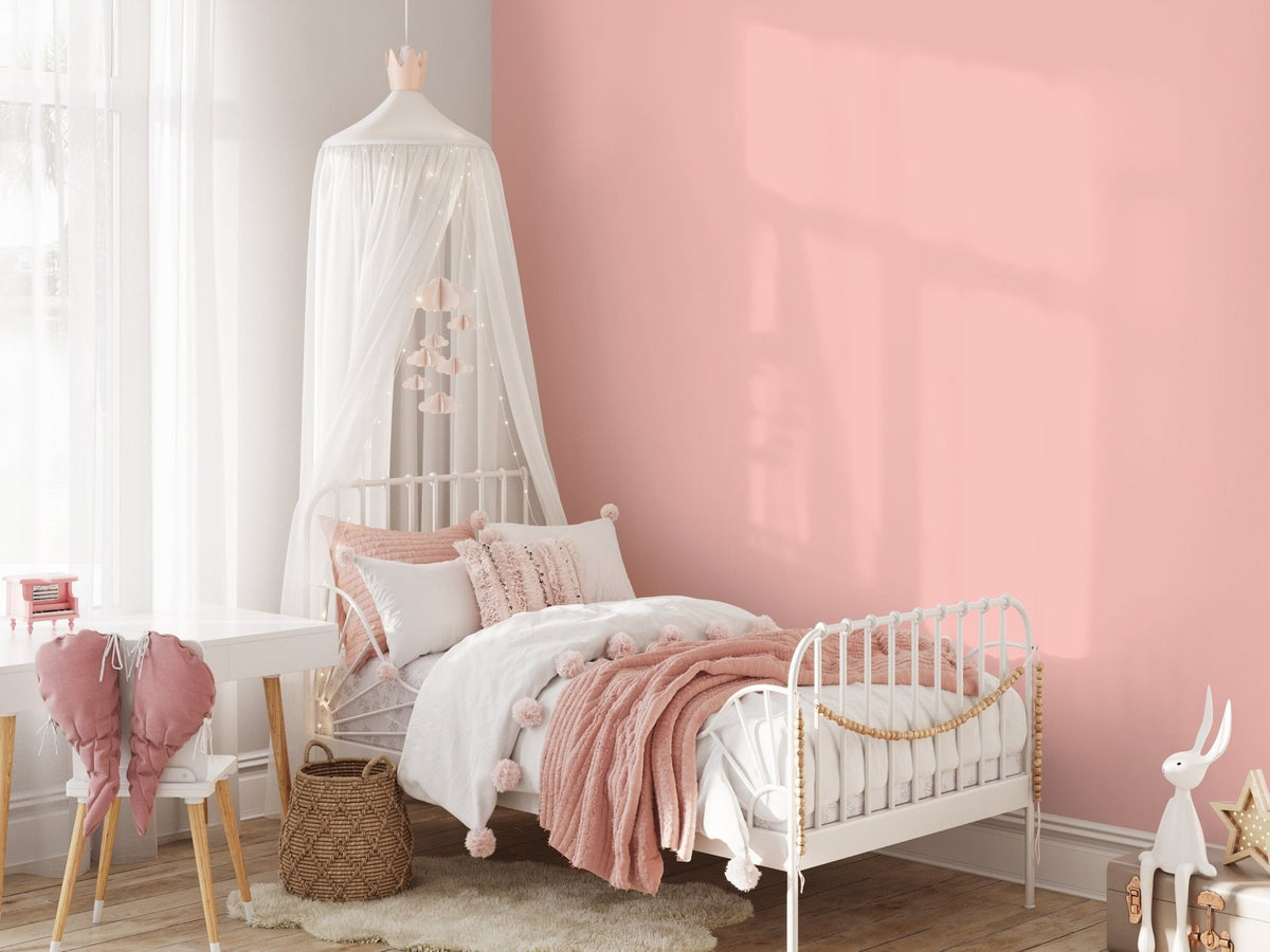 Elegant Blush Pink Wallpaper - D450 - WallTrend