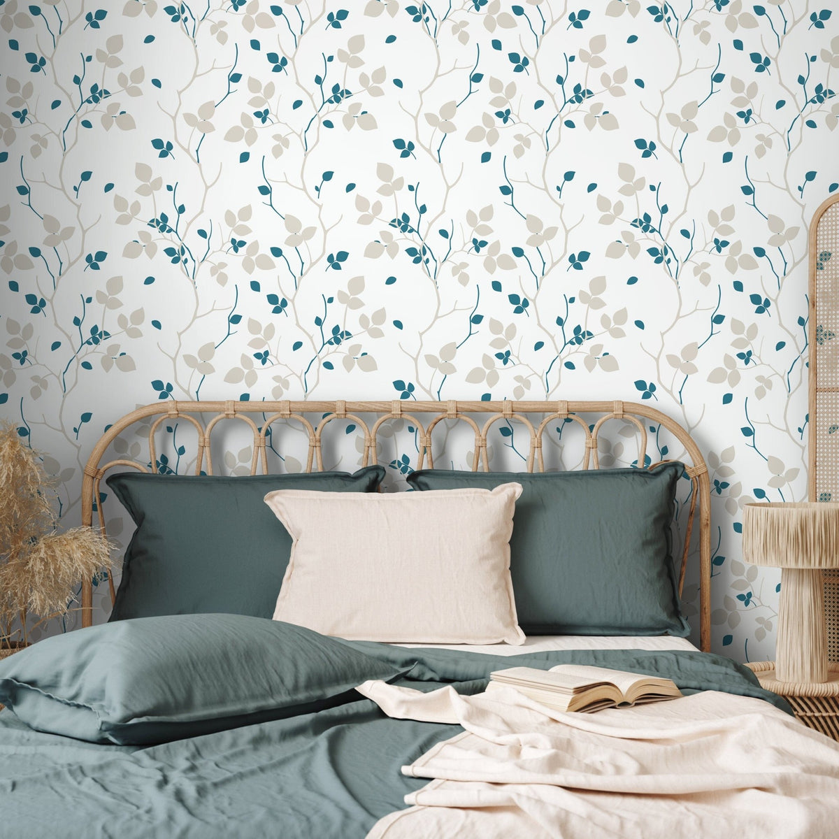 Elegant Botanical Branches Wallpaper - A040 - WallTrend