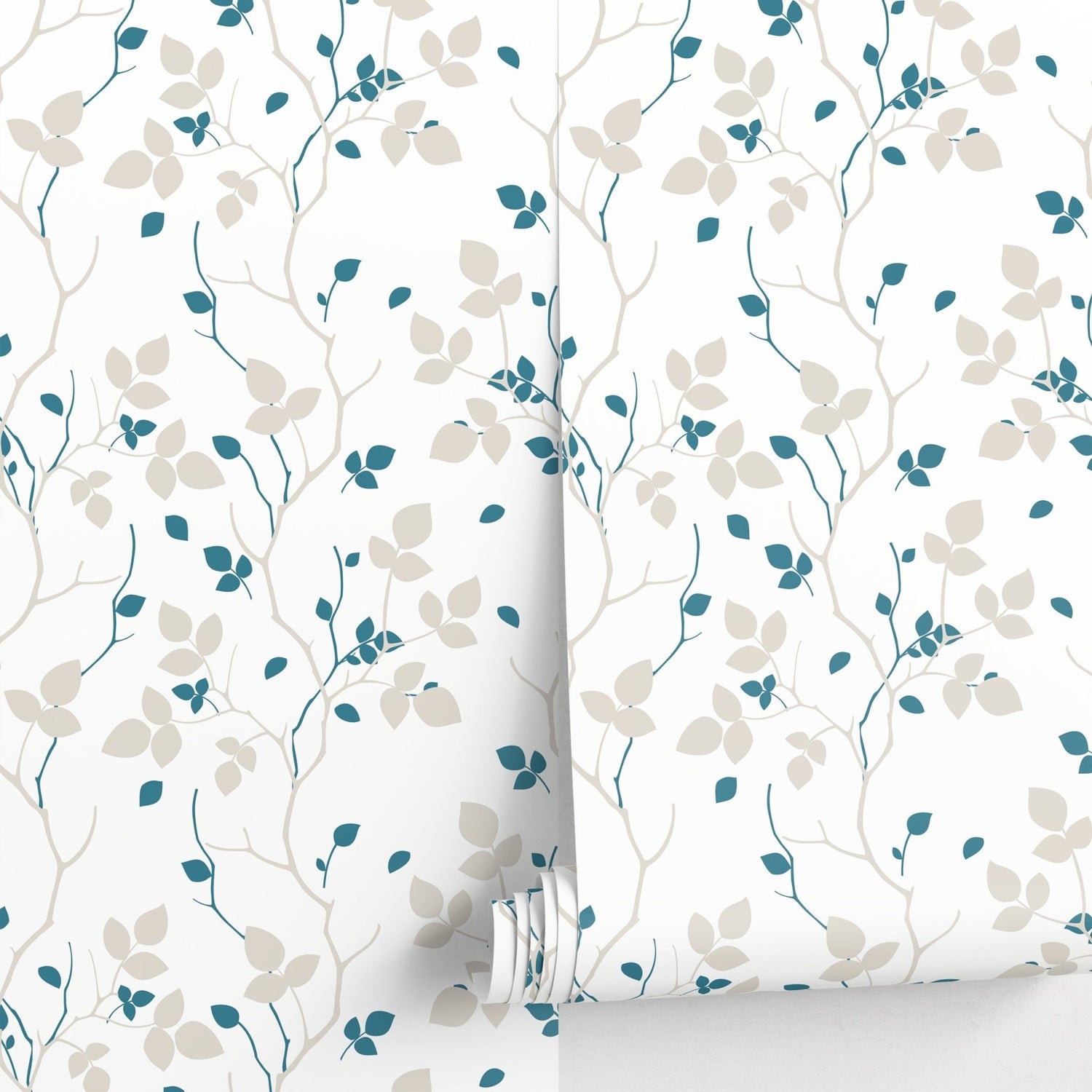 Elegant Botanical Branches Wallpaper - A040 - WallTrend