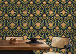 Elegant Botanical Garden Wallpaper - D061 - WallTrend