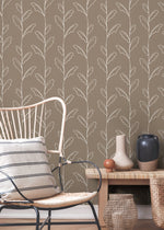 Elegant Botanical Lines Wallpaper - C643 - WallTrend