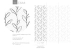 Elegant Botanical Lines Wallpaper - C644 - WallTrend