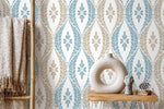 Elegant Botanical Medley Wallpaper - D172 - WallTrend