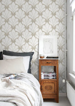 Elegant Botanical Motif Wallpaper - C929 - WallTrend