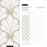 Elegant Botanical Motif Wallpaper - C929 - WallTrend