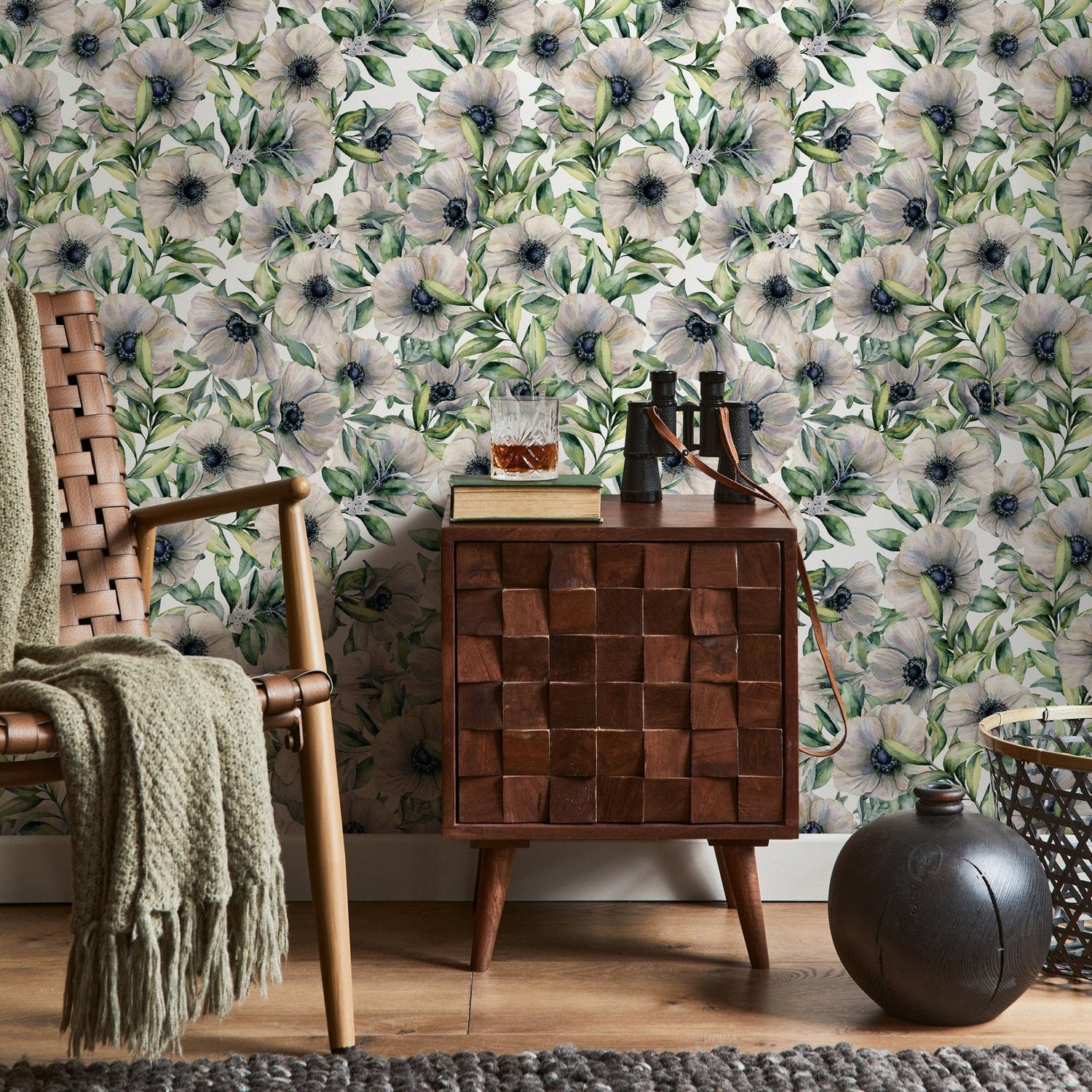 Elegant Botanicals Wallpaper - A907 - WallTrend