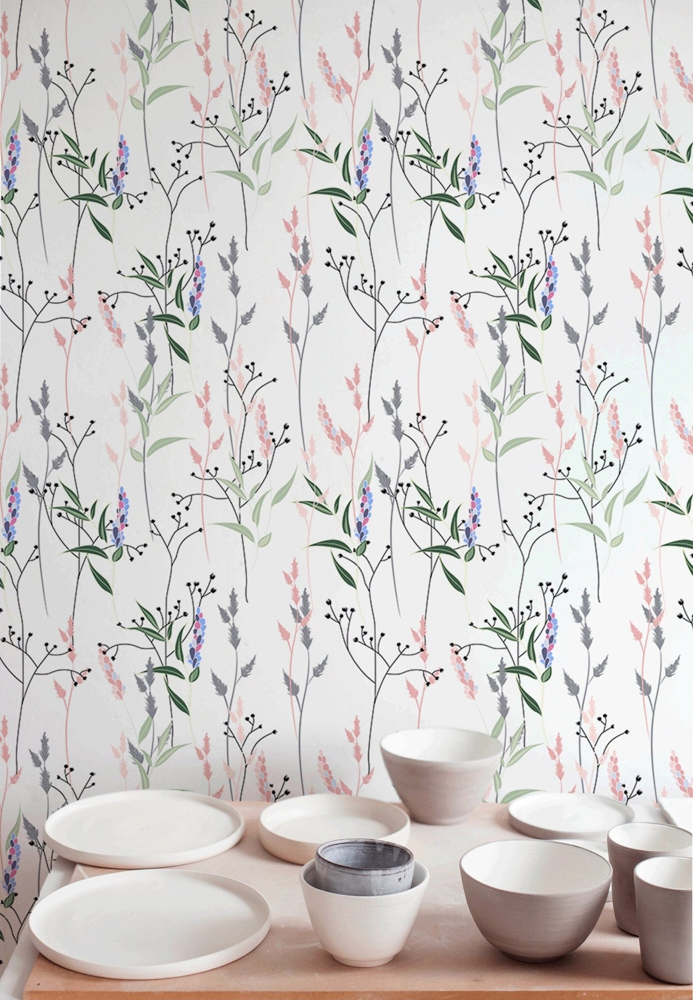 Elegant Botanicals Wallpaper - B315 - WallTrend