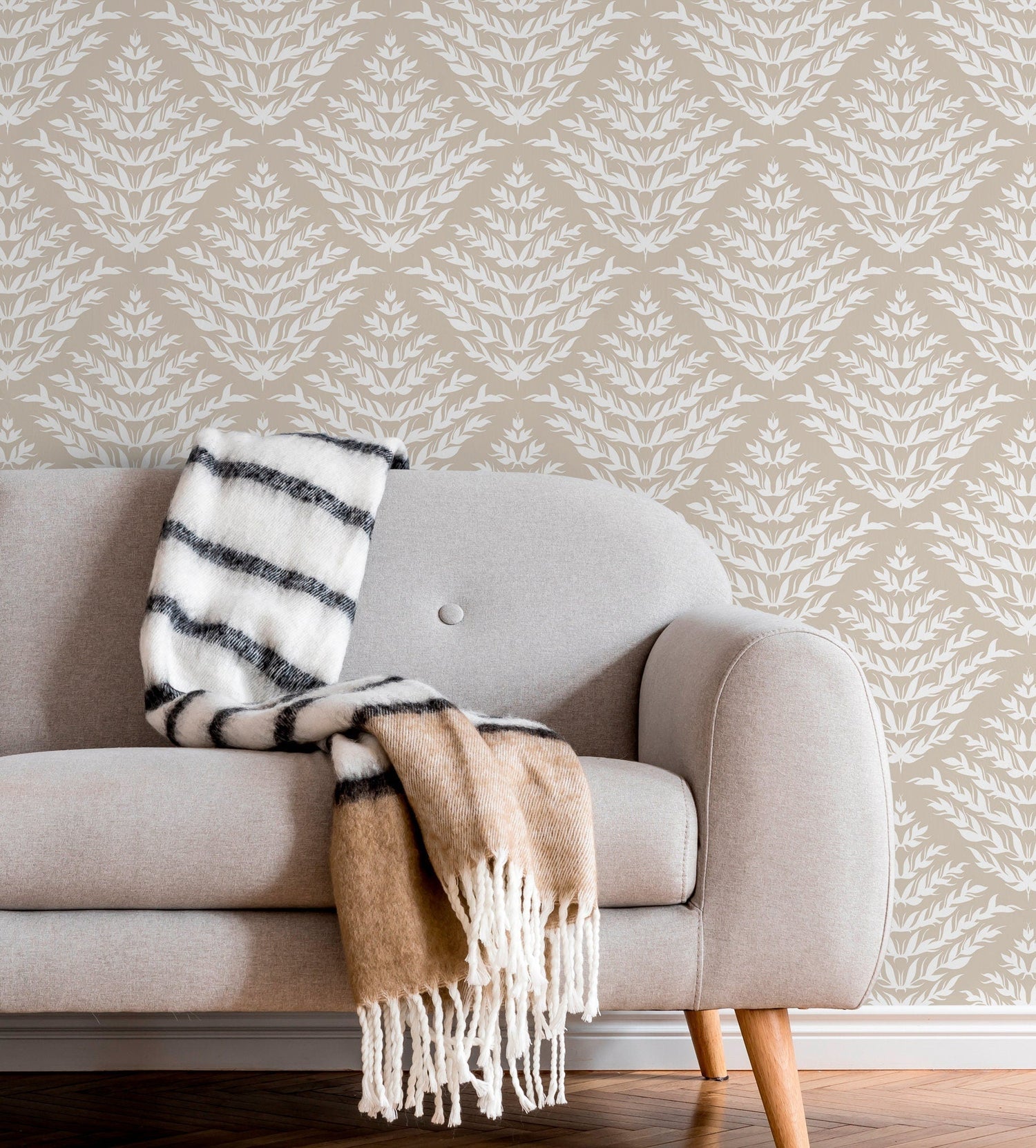 Elegant Botanicals Wallpaper - C854 - WallTrend