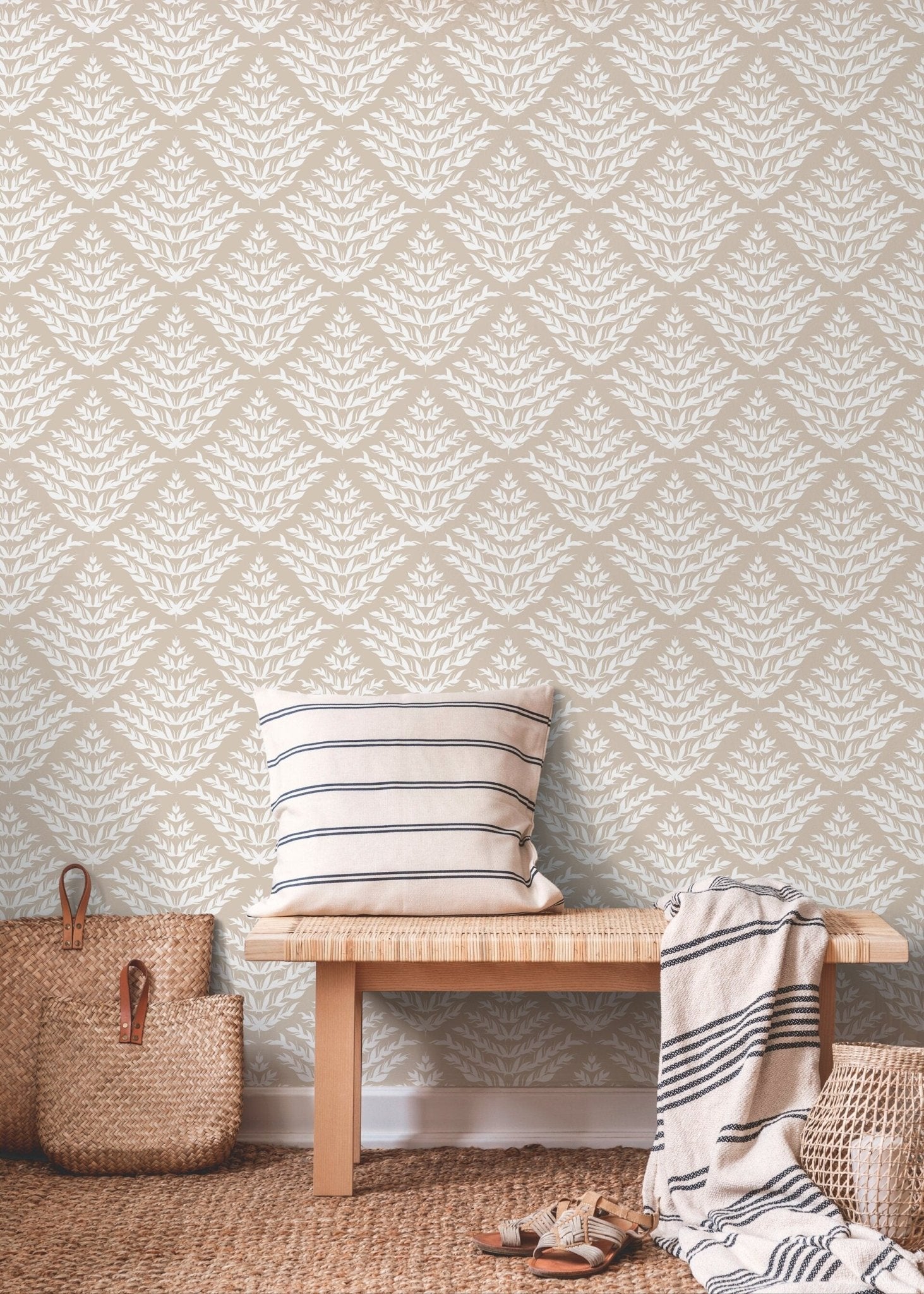 Elegant Botanicals Wallpaper - C854 - WallTrend