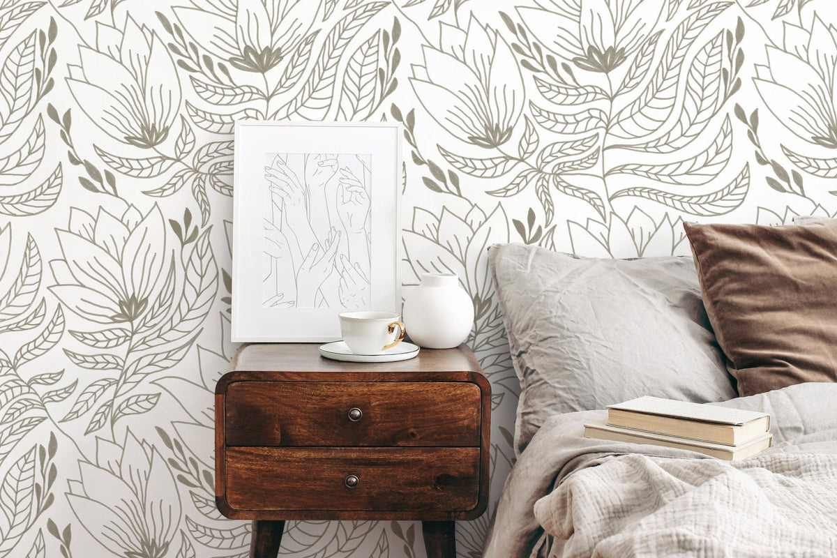 Elegant Botanicals Wallpaper - C941 - WallTrend