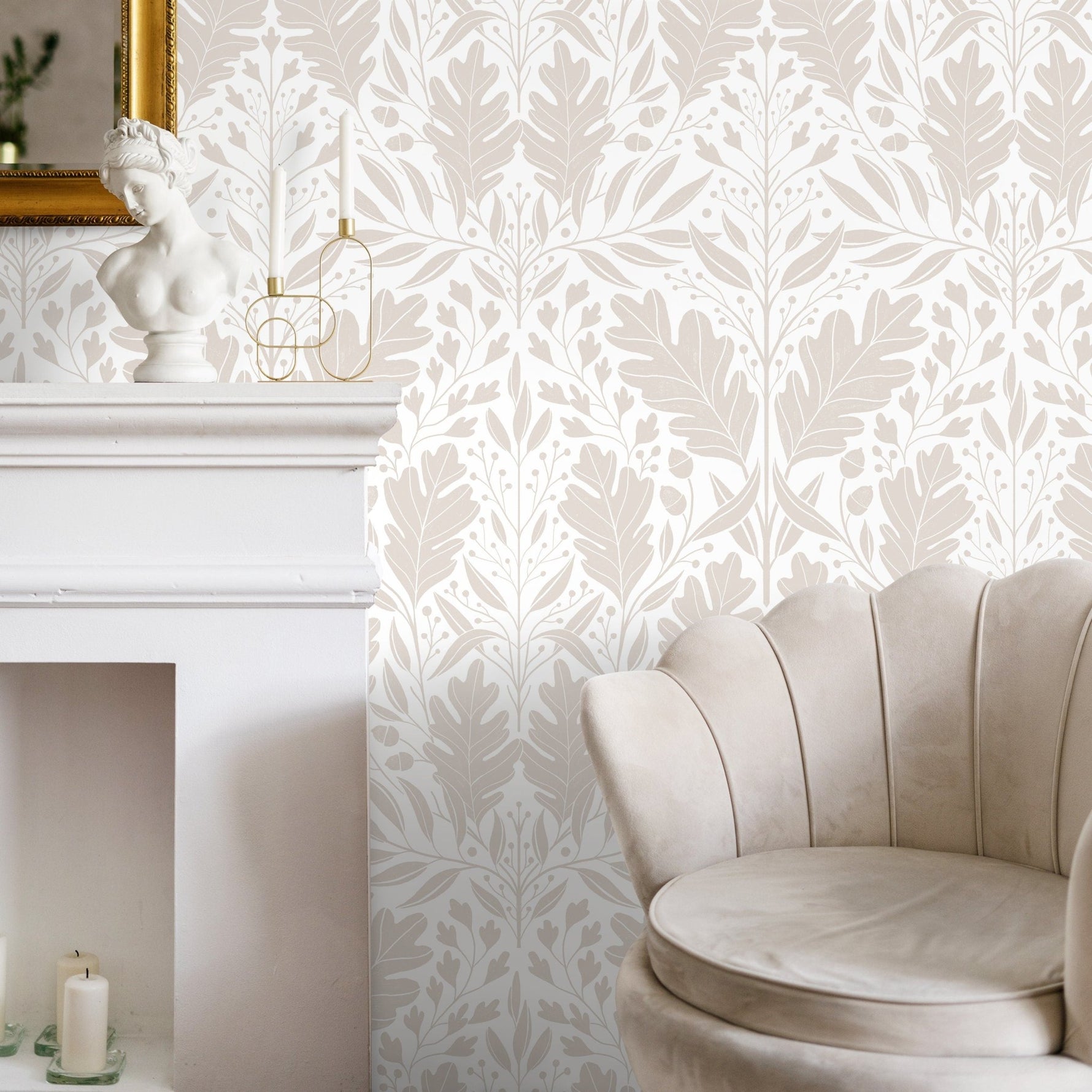 Elegant Botanicals Wallpaper - X184 - WallTrend