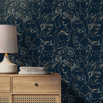 Elegant Classical Portraits Wallpaper - C459 - WallTrend