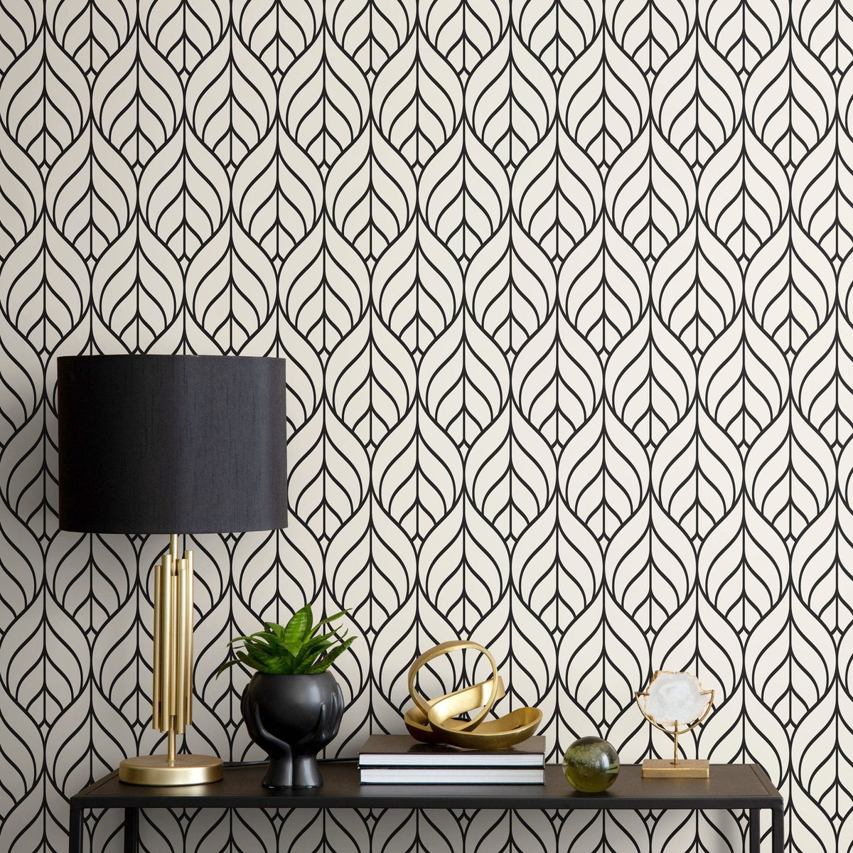Elegant Curves Wallpaper - A134 - WallTrend
