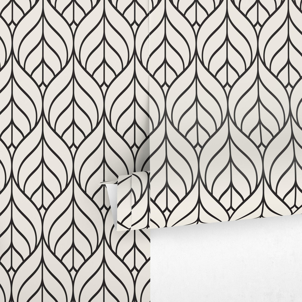 Elegant Curves Wallpaper - A134 - WallTrend