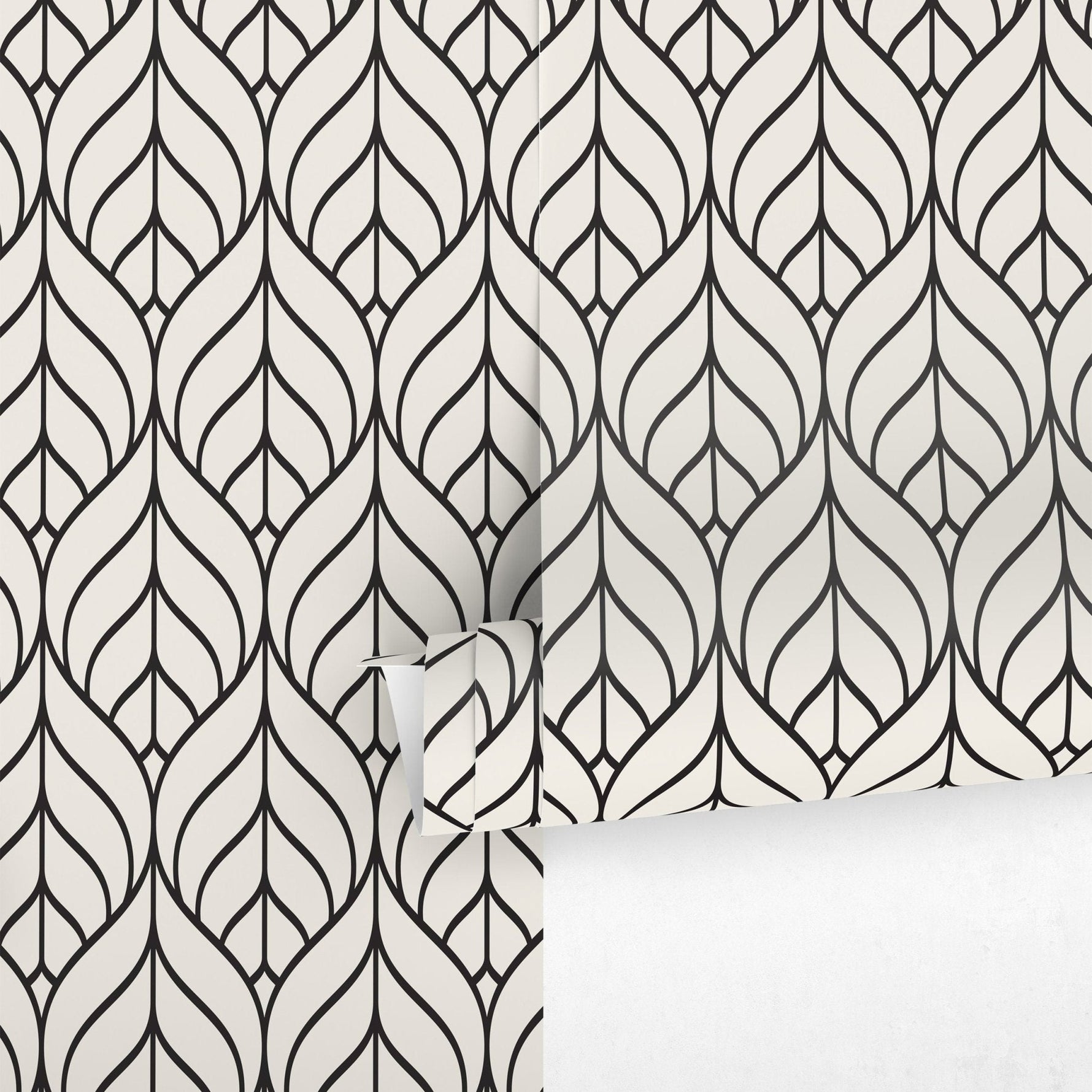 Elegant Curves Wallpaper - A134 - WallTrend
