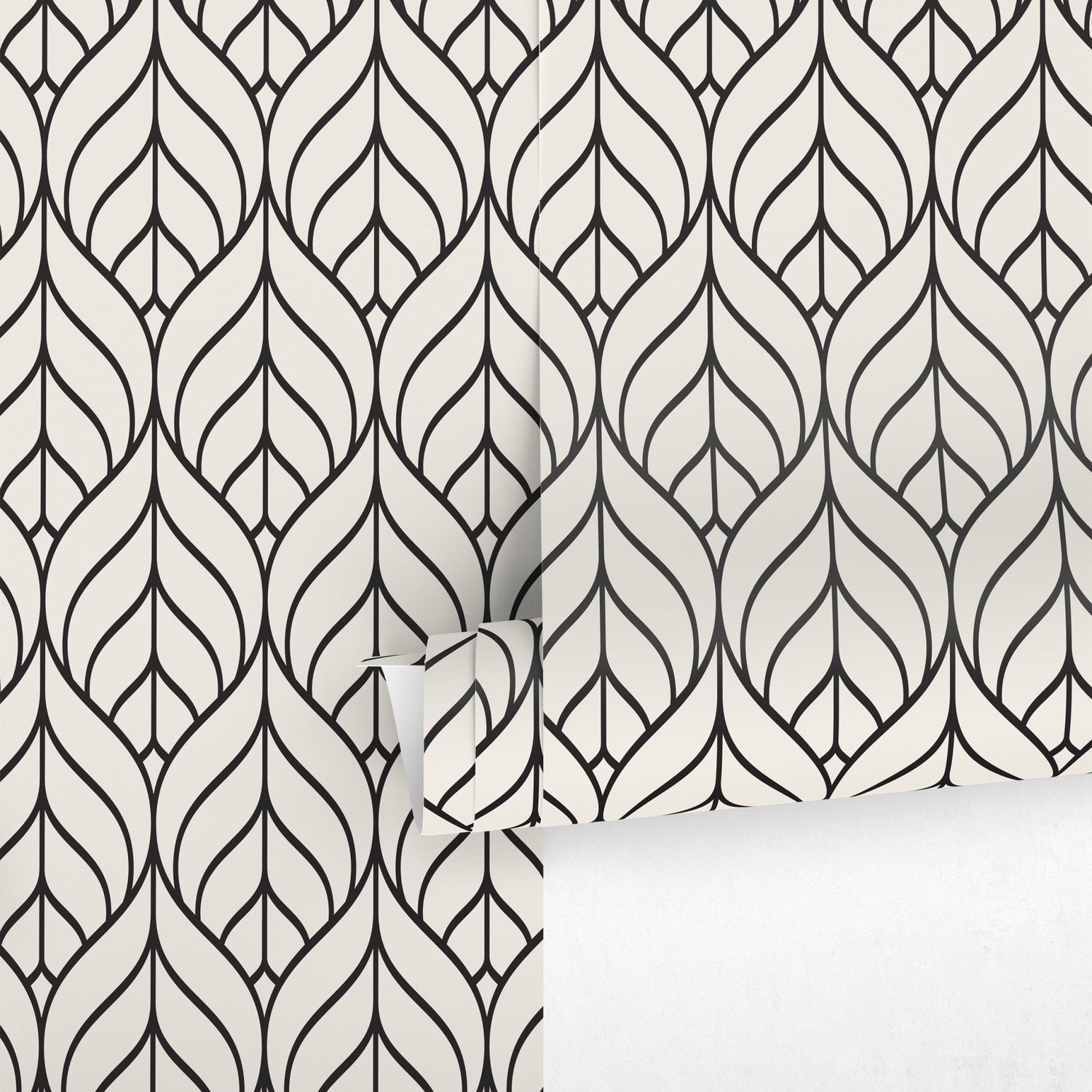 Elegant Curves Wallpaper - A134 - WallTrend