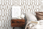 Elegant Curves Wallpaper - C889 - WallTrend