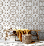 Elegant Curves Wallpaper - C889 - WallTrend